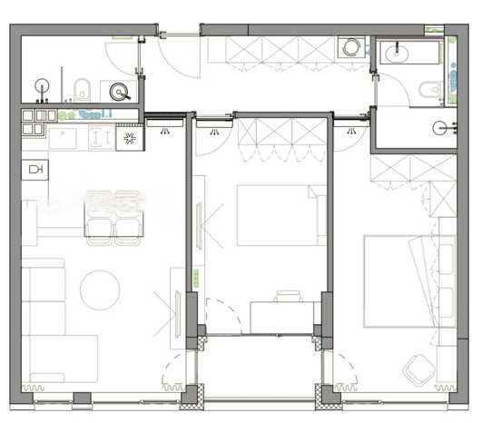 Продава се Тристаен апартамент в София, Банишора - 95 кв.м за 2032 €/кв.м - Снимка #14