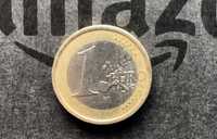 Moneda 1 euro anul 2003 - Omul Vitruvian