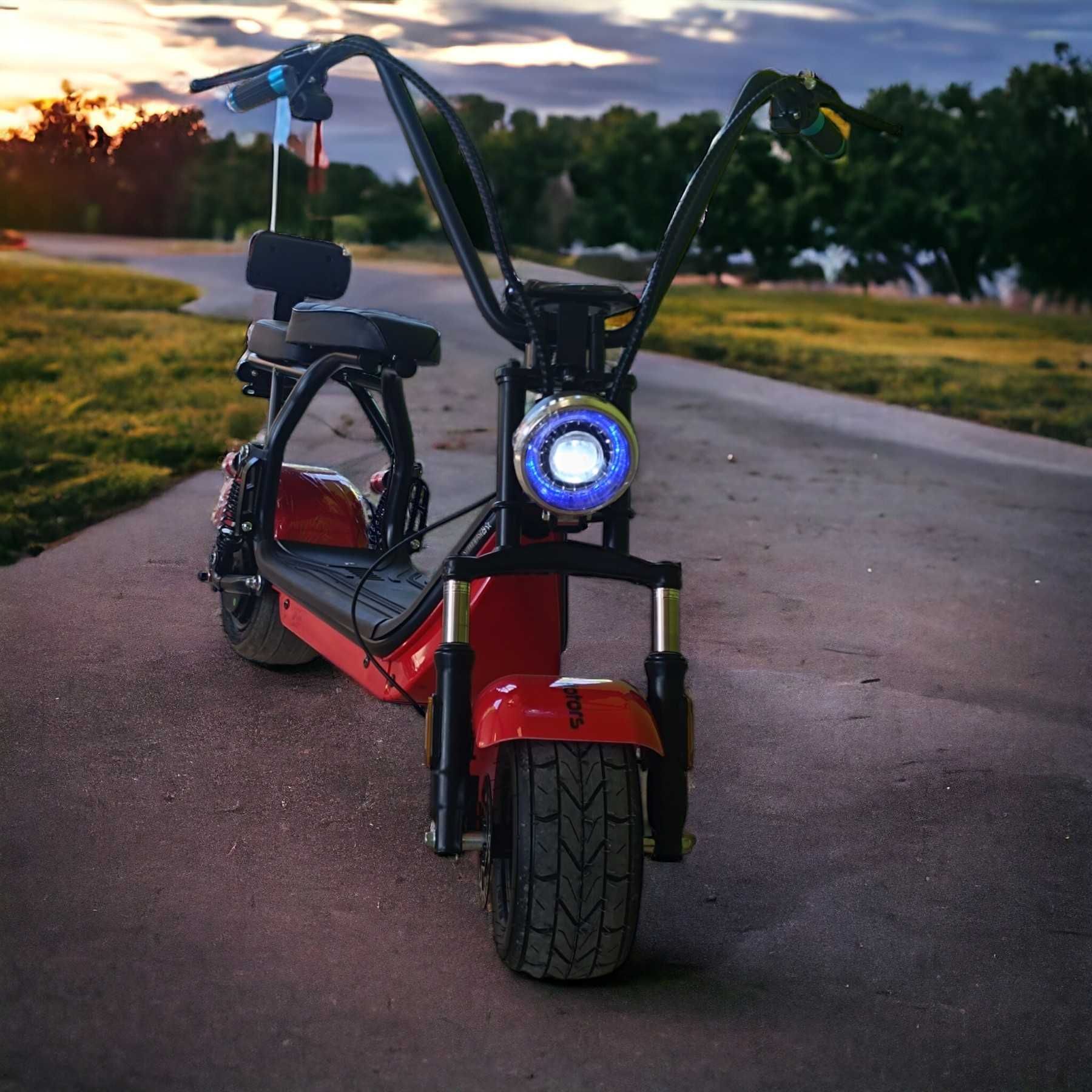 Електрически Скутер MaxMotors Little City Harley 1200W Топ Качество