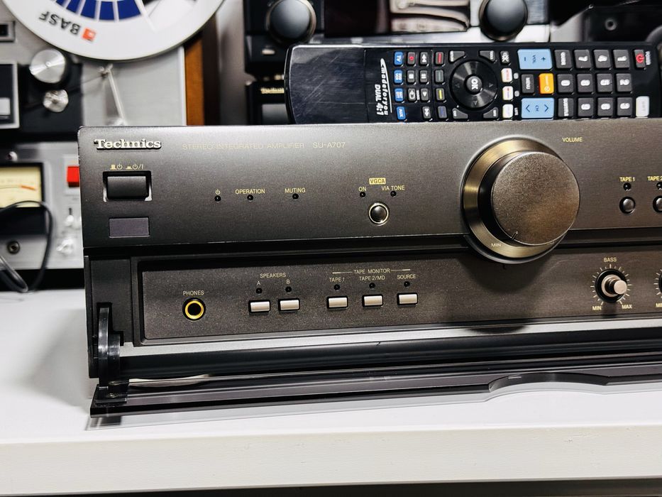 Amplificator TECHNICS SU-A707,VGCA,MOSclassAA,0.03%,JAPAN,sunet fidel