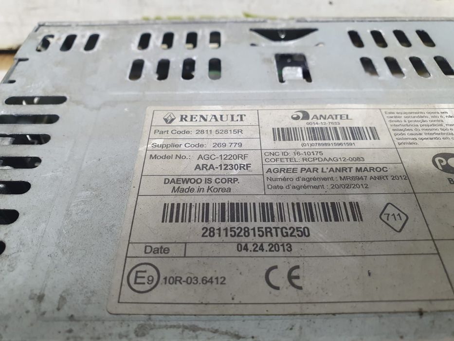 Radio cd player 281152815r Opel Movano B [2010 - 2014]