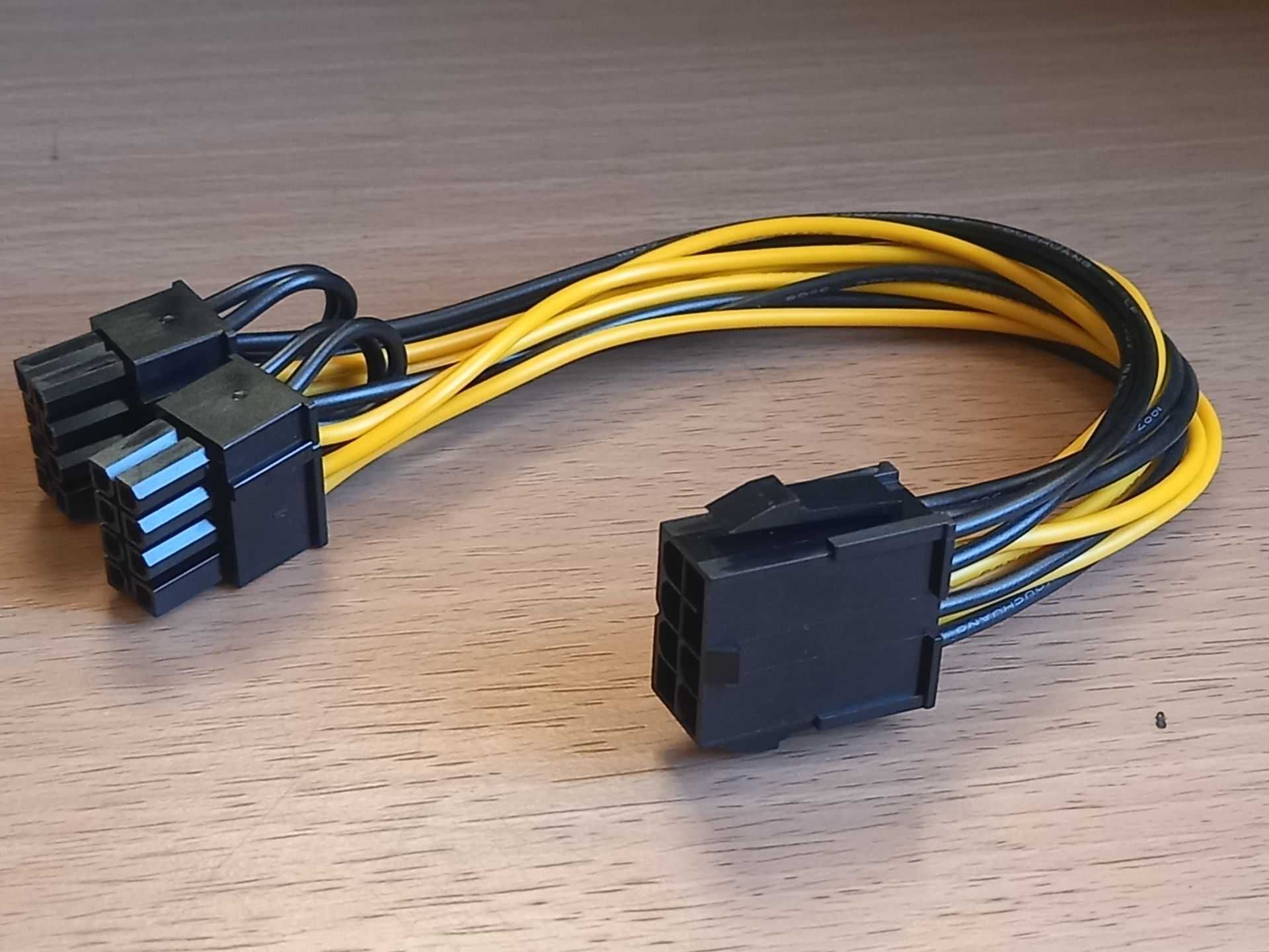 Кабел за видео карта PCIe 8pin към 2x PCIe 8pin (6+2)