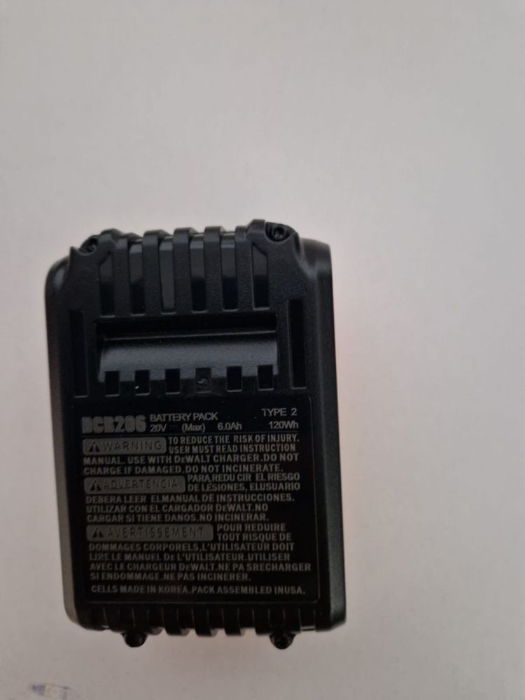 Baterie dewalt 6ah 20v