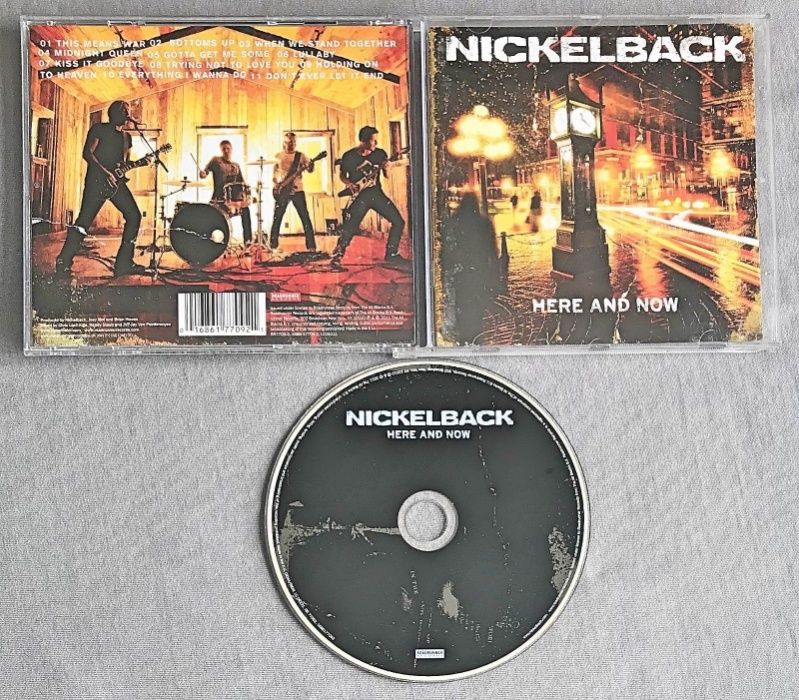 Nickelback - albume CD: Silver Side Up, Here and Now, The Long Road