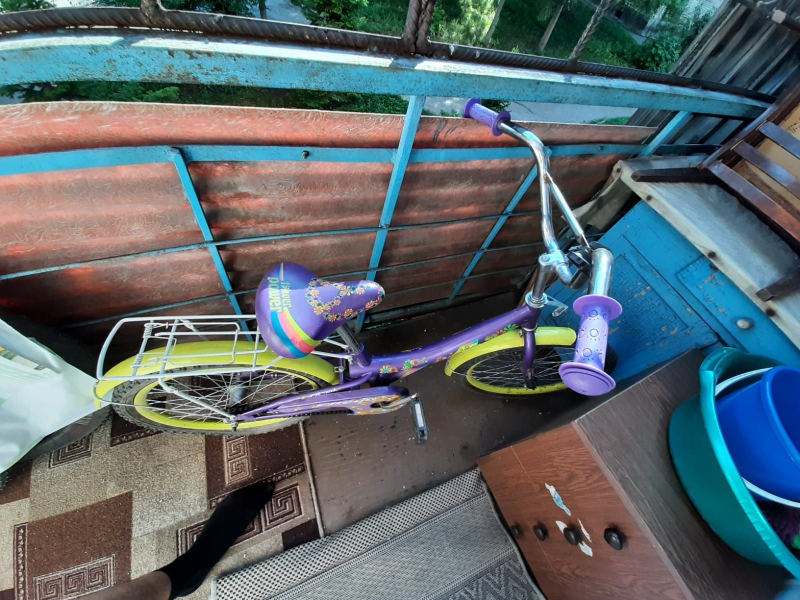 Велосипед детский 4-8 лет с колесиками