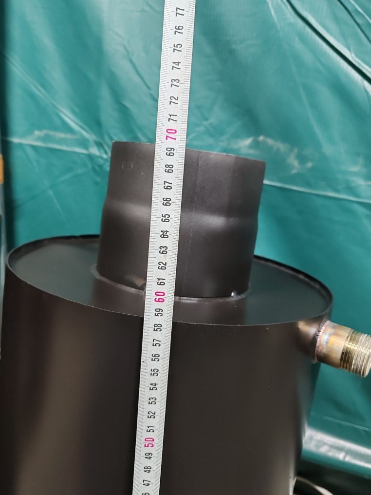 Recuperator de căldură cu apă, Inox,sobă, șemineu, centrala, boiler