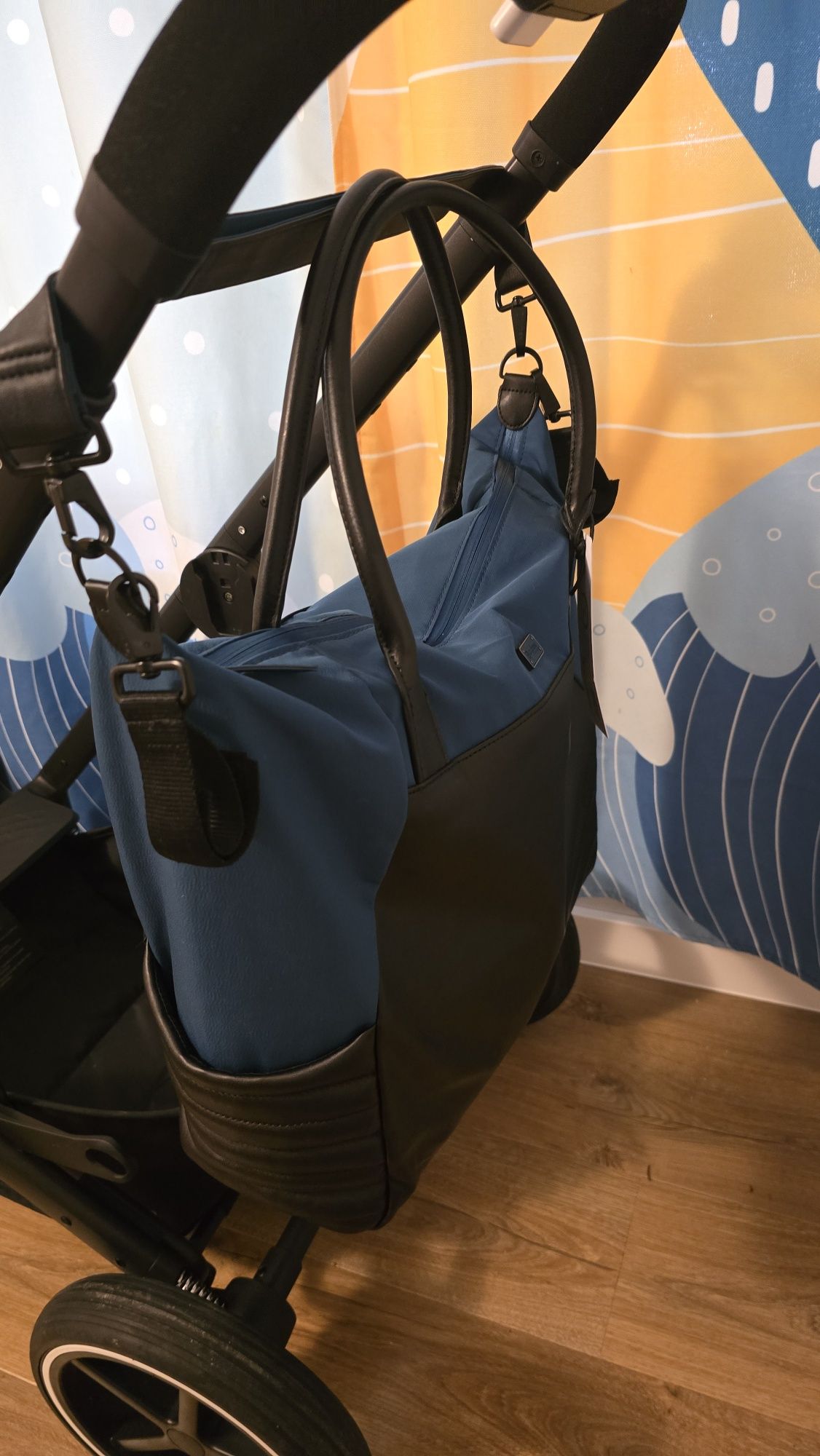 Cybex balios s lux 3в1 с isofix база за кола, адаптори за количка и но