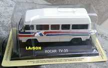 Macheta Rocar TV-35 1990 alb - IXO/ DeAgostini Masini de Legenda 1/43