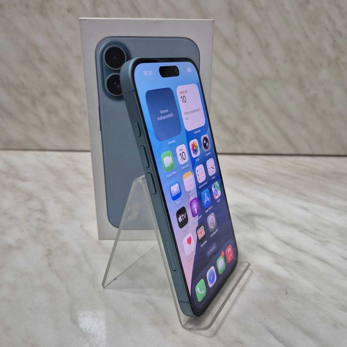 Telefon Apple iPhone 16 Teal 128GB 100% 5 cicluri Full Box Zeus  34550