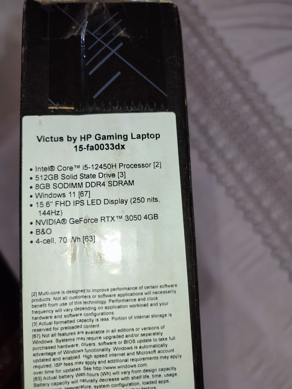 Victus By HP Gaming Laptop