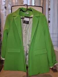 Дамско зелено сако