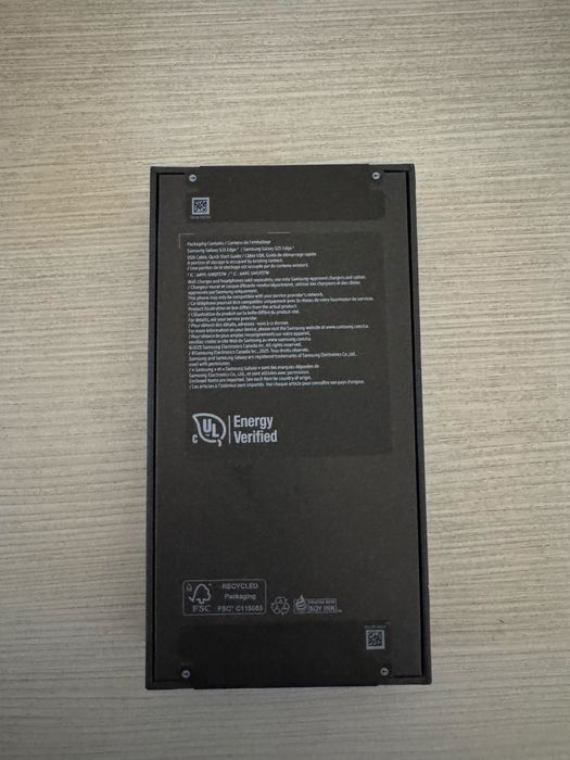 Samsung Galaxy S25 Edge jetblack 512GB