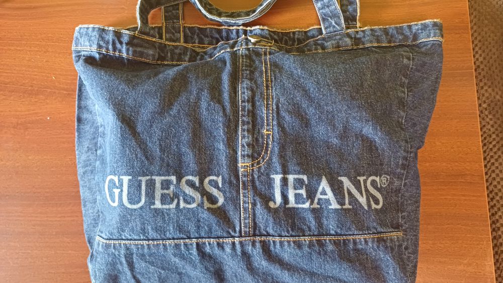 GUESS Jean's унисекс дънкова чанта