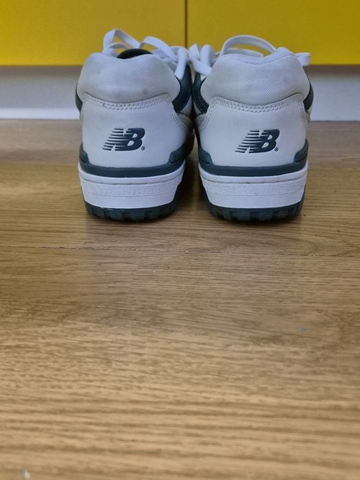 new balance 550 white/green