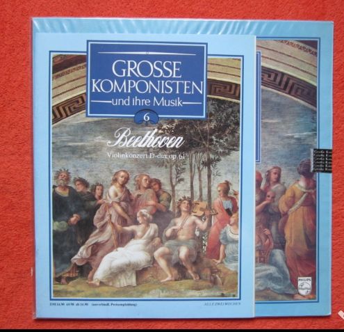 rar vinil Beethoven Claudio Arrau,Kempff,Kubelik,Grumiaux made Germany