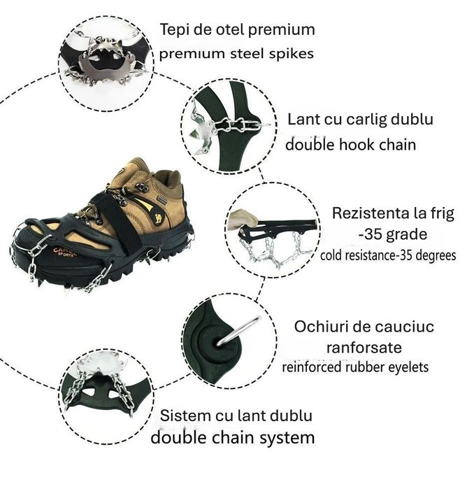 Coltari zapada marime M si L , culori Negru si Portocaliu
