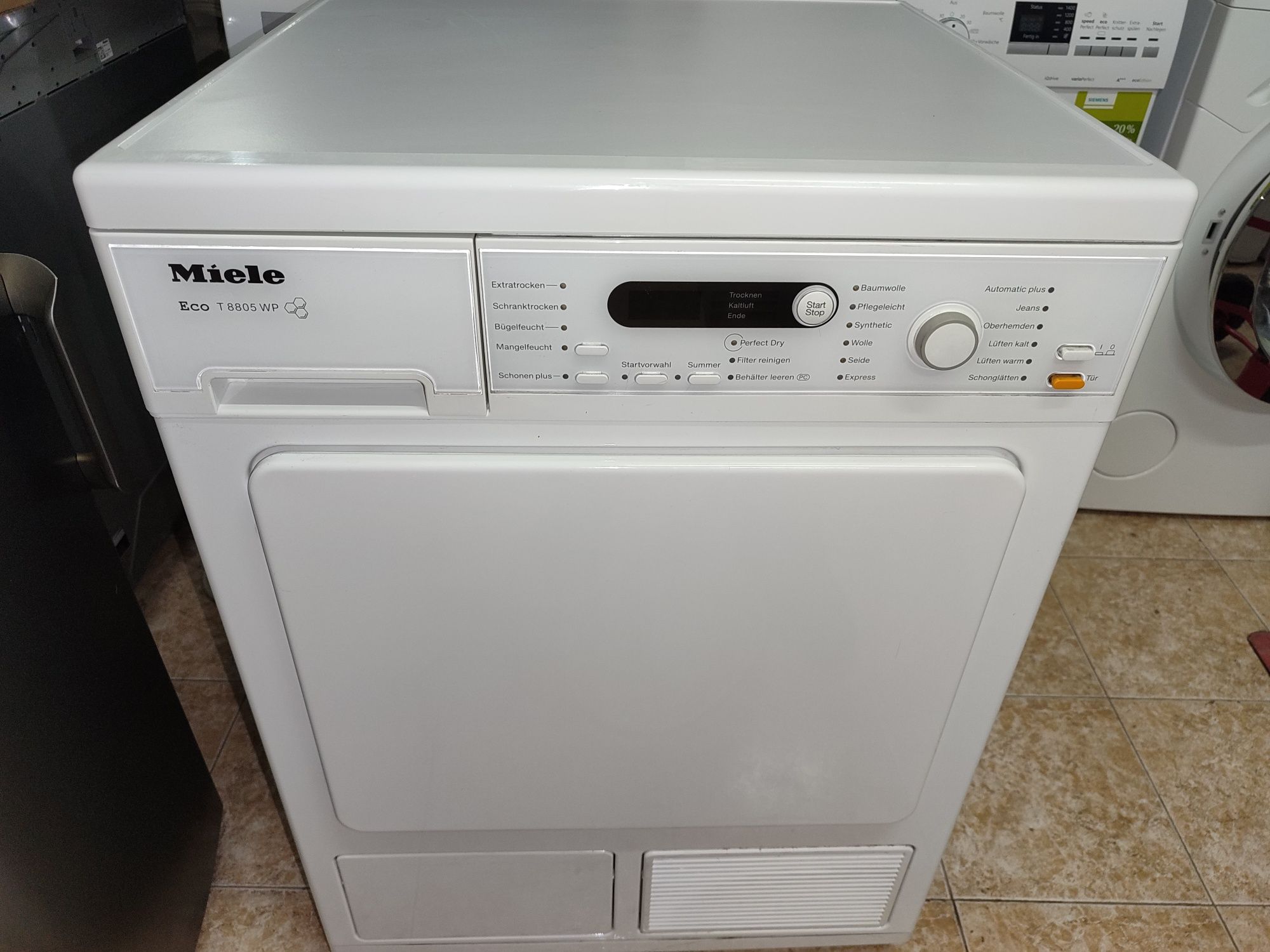 Сушилня Miele T8826WP - 7-8кг. Термопомпа А+