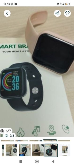 Ceas smart Bracelet NOU/35 lei