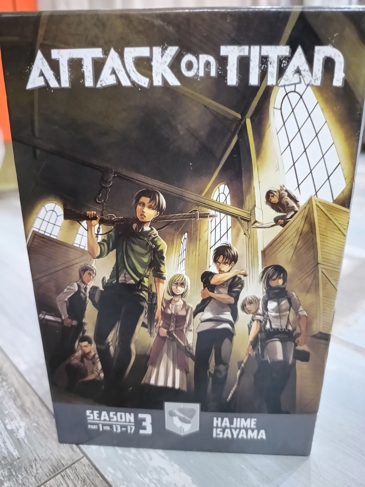 Манга AOT Attack on Titan сезон 3 Box set 1