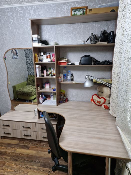 Углововая стенка + шкаф