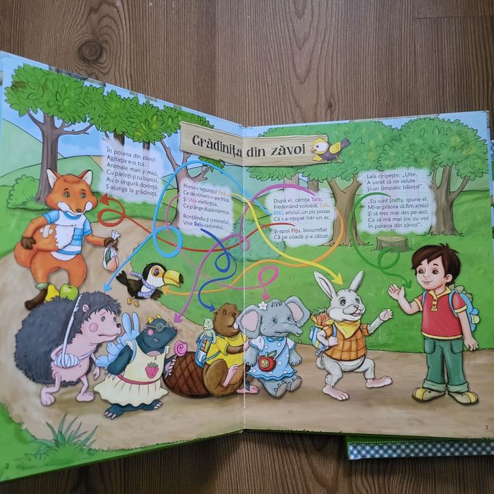 Lot 2 carti cu povesti pentru copii de 4 ani +