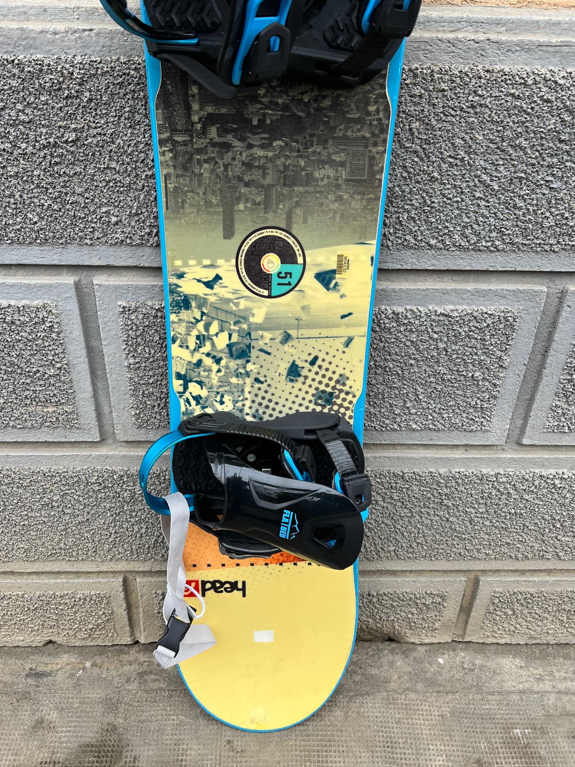 placa snowboard head 4d L151