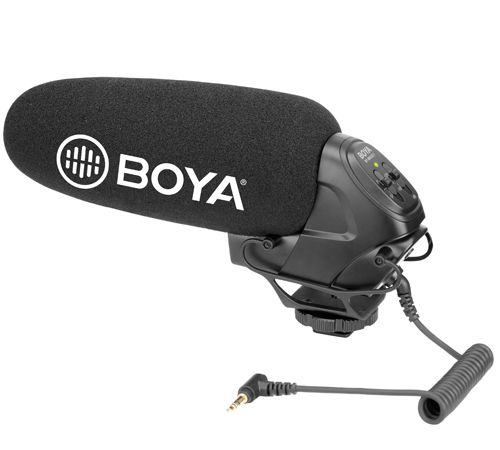 Microfon profesional supercardioid BOYA BY-BM3031 pt DSLR, Mirrorless