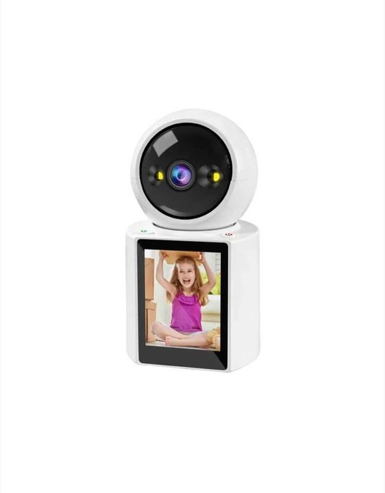 Camera de supraveghere interior, 2MP, apel video bidirectional, alb