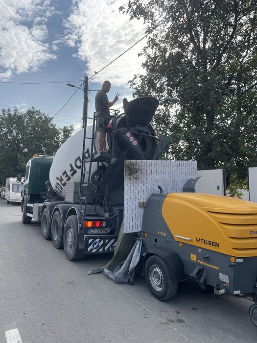 Inchirieri POMPE BETON stationare-fixe/vanzare beton Constanta