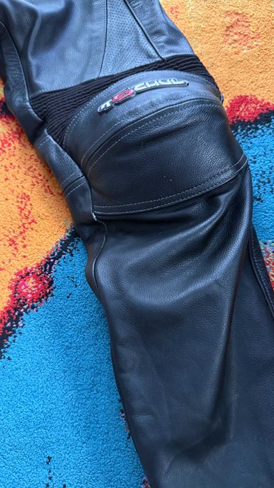 Pantaloni moto piele Tschul sport masura 52