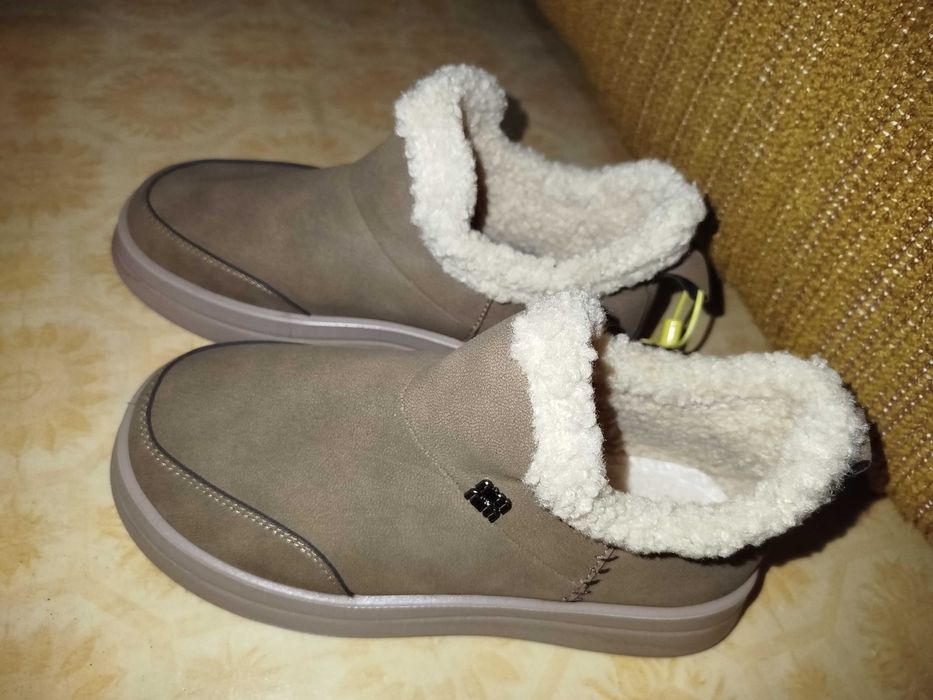 Женские ботинки, тёплые