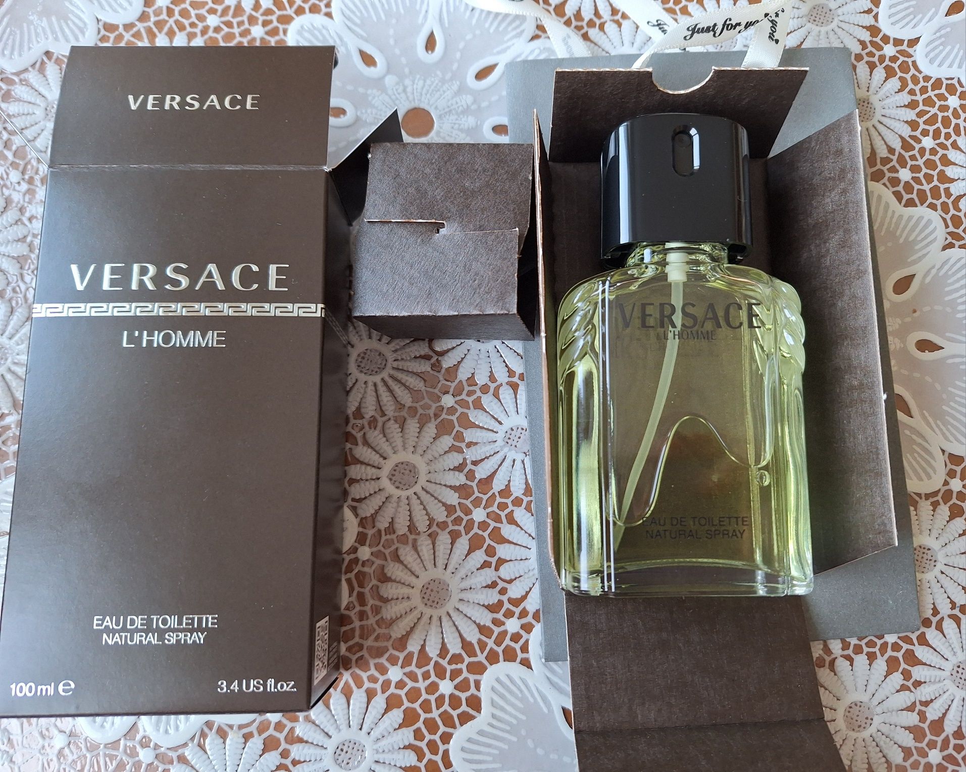Тоалетна вода Versace L'Homme, 100 ml.
