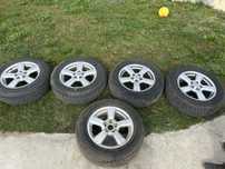 5 Jante 17inch Toyota + Anvelope all season Sumitomo 225/65 R17