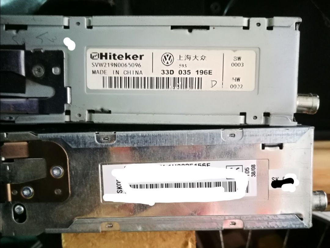 Радио CD за кола VW Поло, Ауди, Сеат, Пежо, С1, Айго, Мерцедес, Шаврол