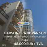 Garsoniera de vanzare, complex rezidential, centrul Buzaului