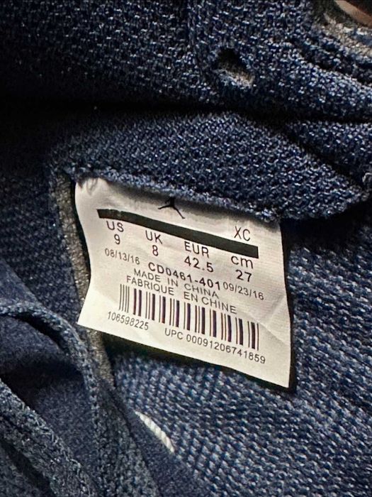 Jordan 1 Retro Blue University Blue