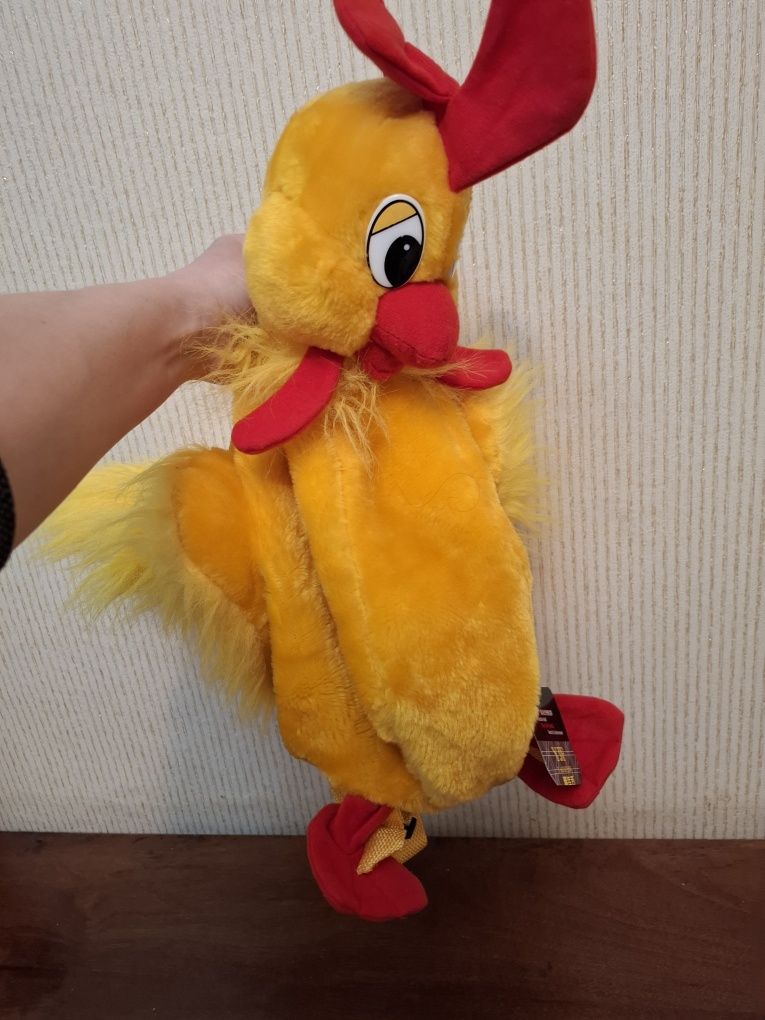 Меховой детский рюкзак