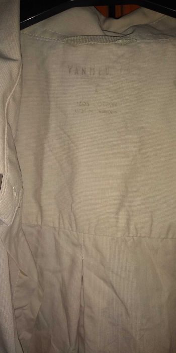 Oferta! Camasa baieti/ barbati, gri-bej , maneca lunga, Anglia