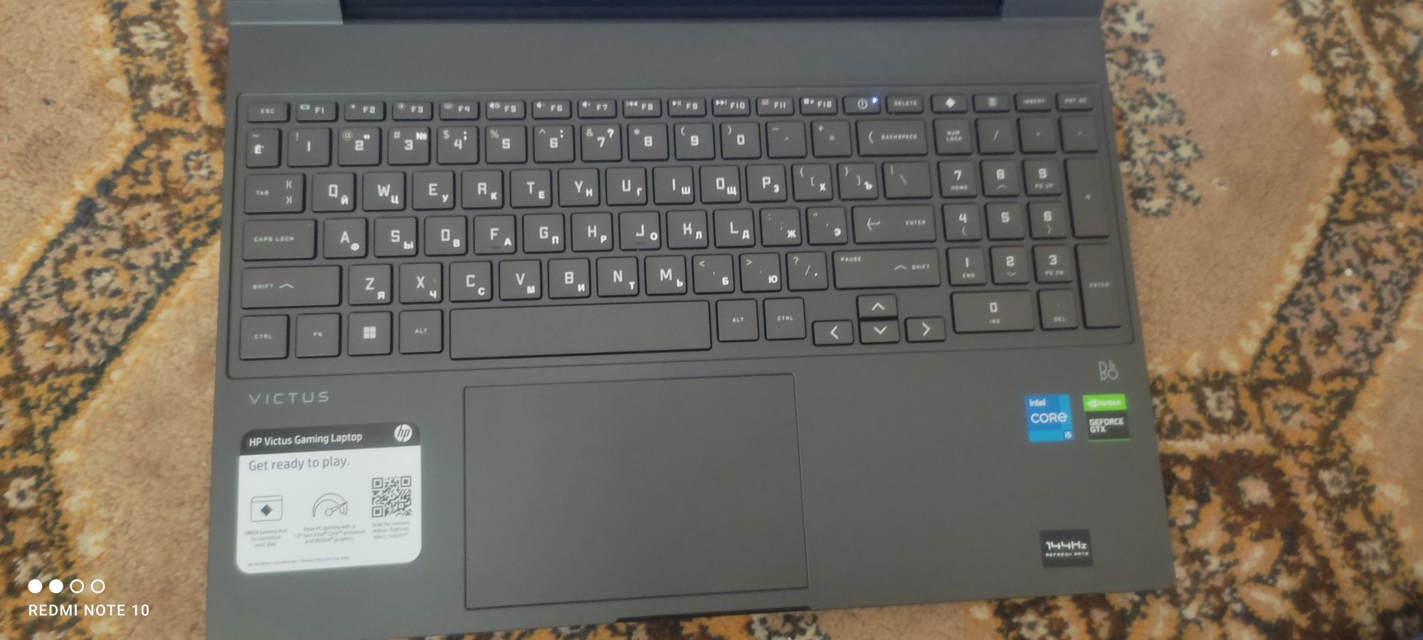 Notebook xotirasi 512gb operativ xotira 8gb, Windows 11, 20- kuncha