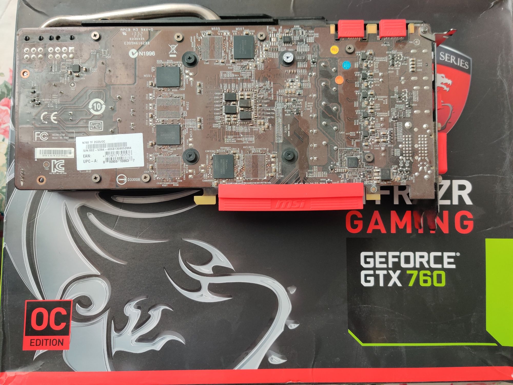 MSI GeForce GTX 760 Видео карта