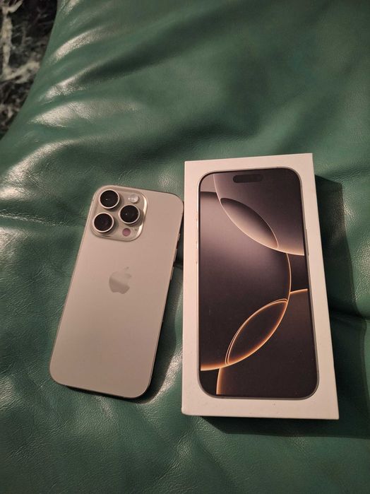 Iphone 16 pro,купуван нов 100% бат.