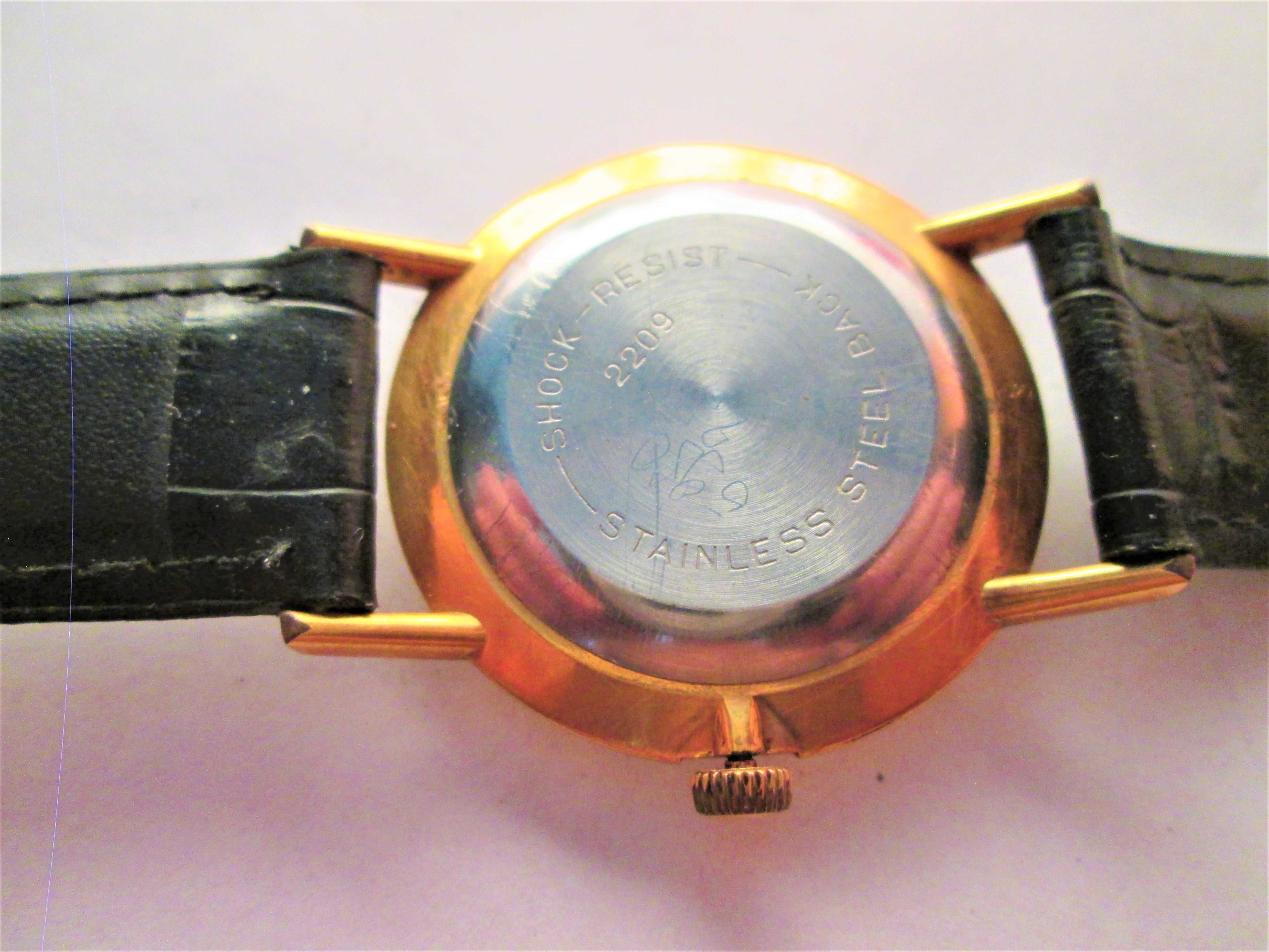 ceas Wostok , placat cu aur, an 1980 ,Made URSS