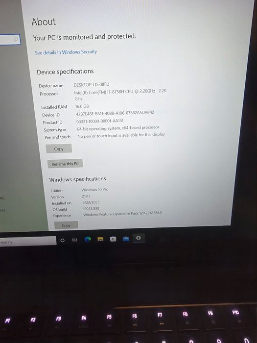 Laptop gaming Razer Blade I7 gen 8 Gtx 1070 16 Gb Ddr4 Ssd 256 144Hz