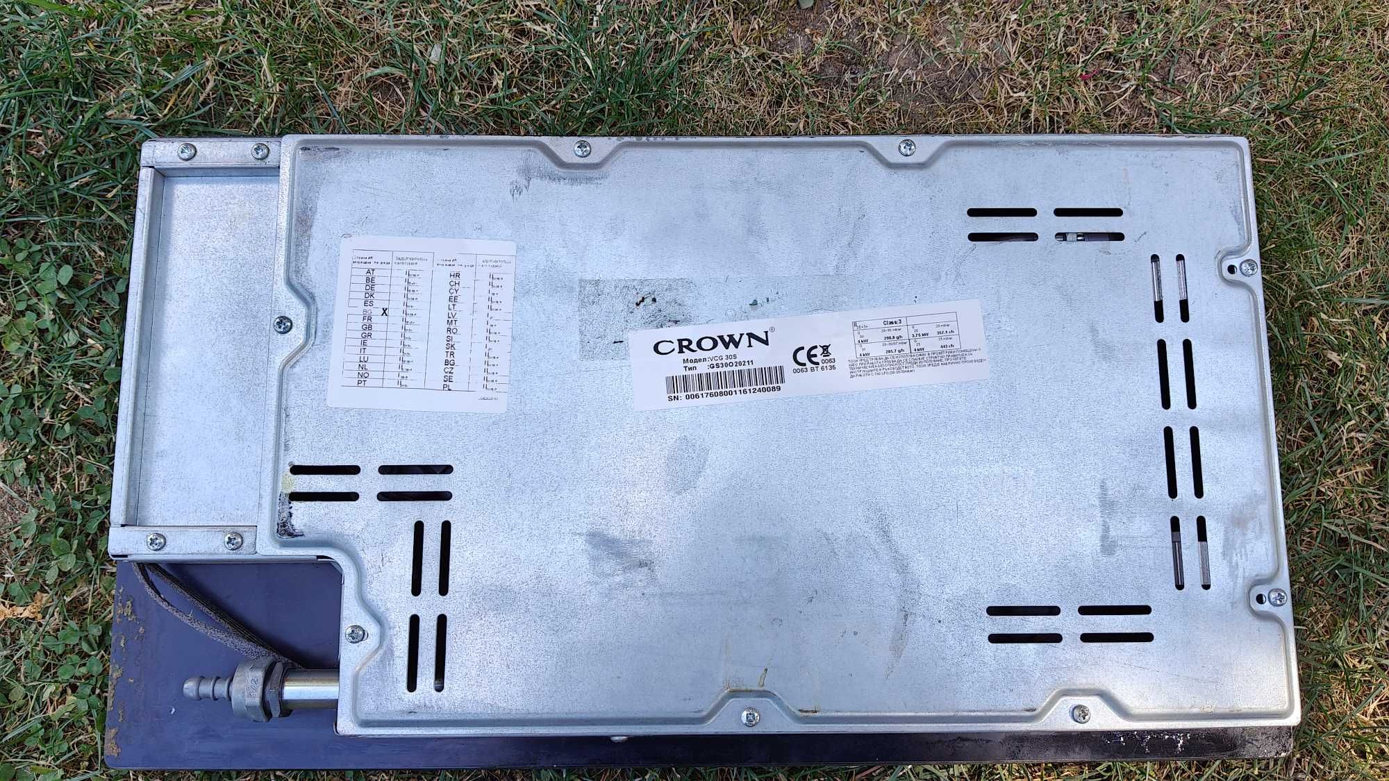 Газов котлон за вграждане Crown VCG 30S