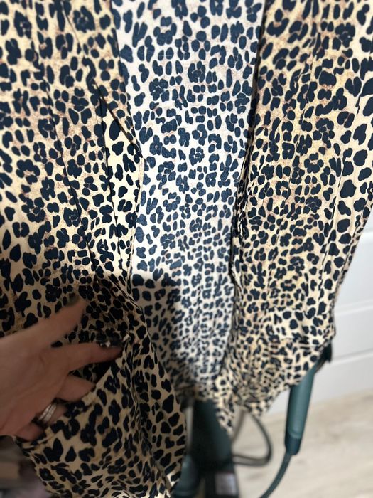 Sacou subțire S mango animal print