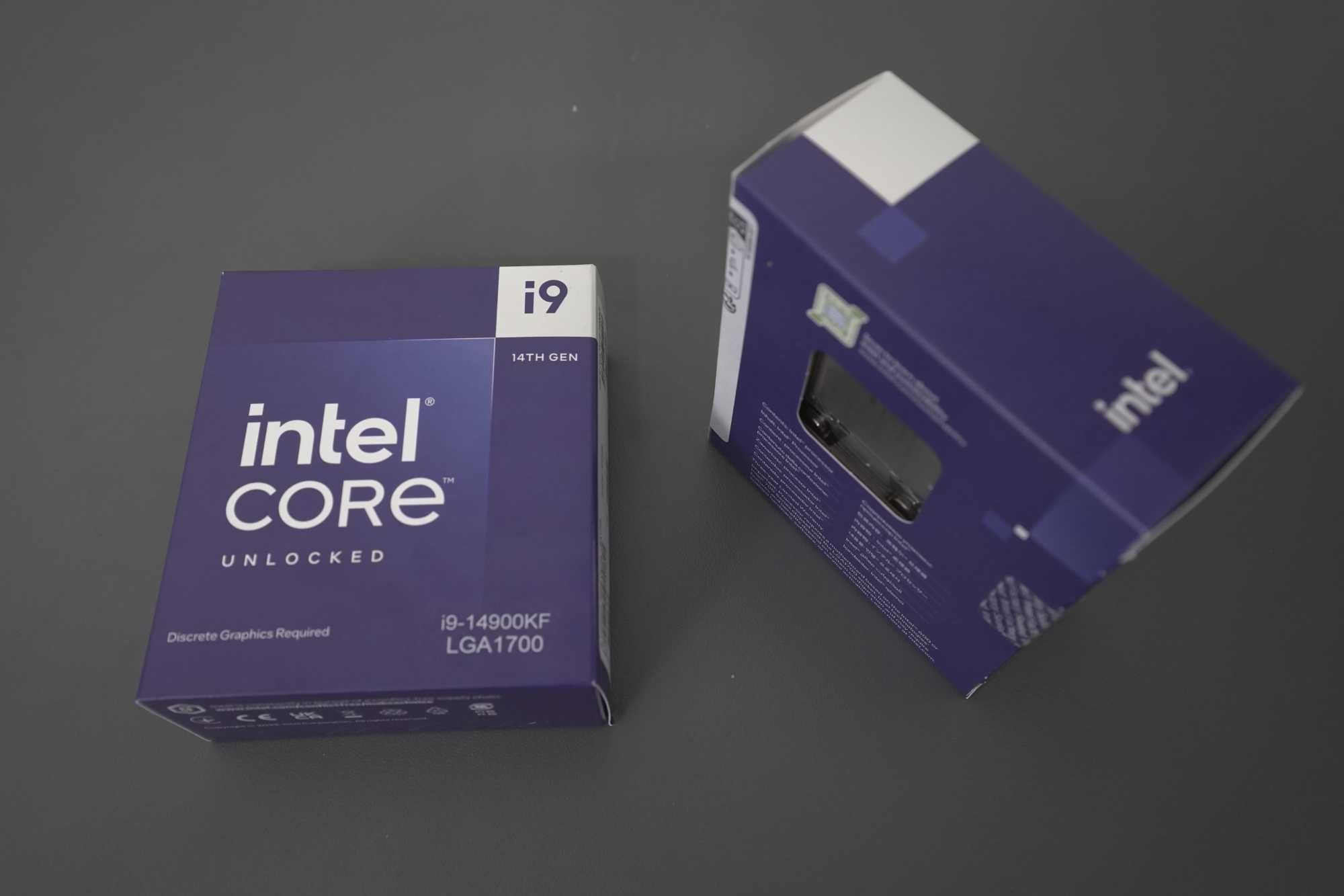 Intel Core i9-14900KF - нов процесор, запечатан