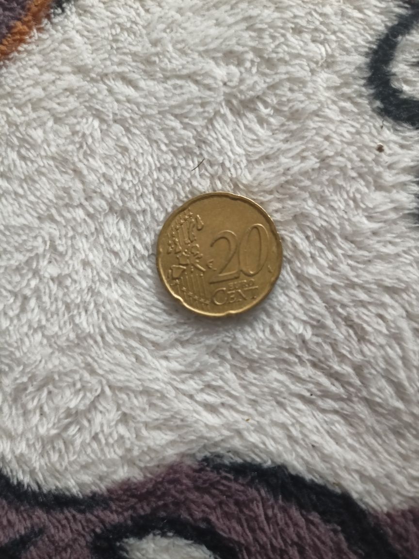 Moneda de 20 Centi Italia