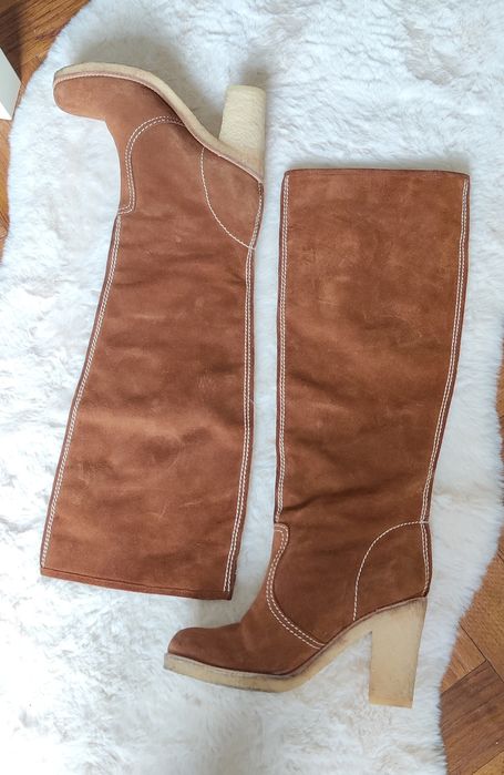 Cizme Chloe piele