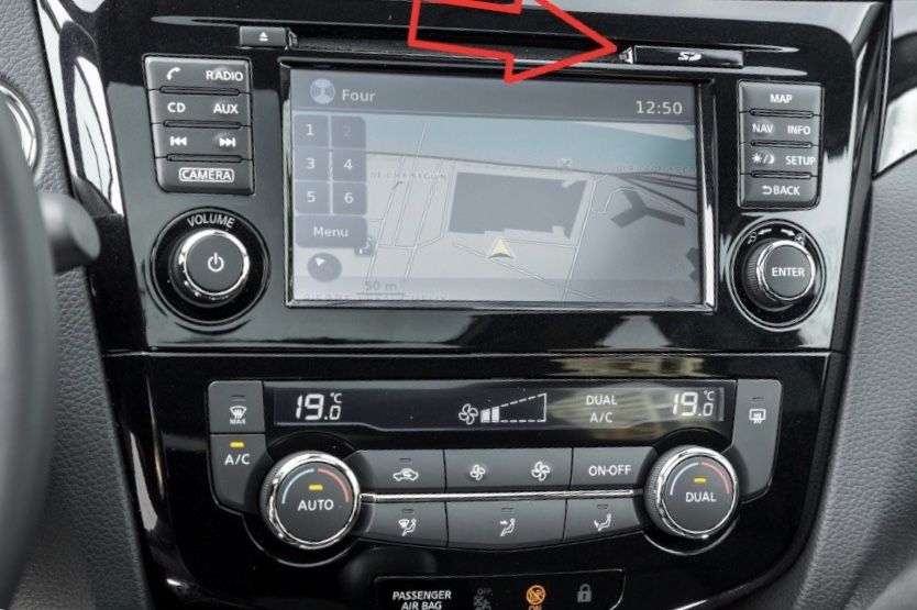 SD CARD navigatie Nissan Connect LCN 1/2/3 Juke Qashqai 2023
