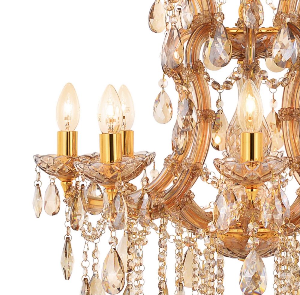 Candelabru Lustra Callas Cupru-Gold